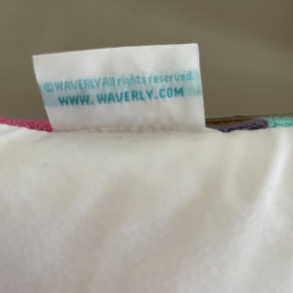 Waverly La La Llama Boho Chic Rectangular Throw Pillow With Tassels Modern Geome - Picture 4 of 5